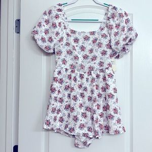 Altar’d State Floral Romper
